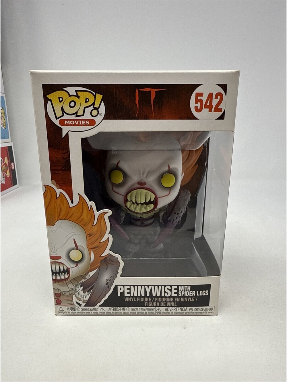 IT Funko Pop Pennywise #542 With Spider Legs Vinyl Figure